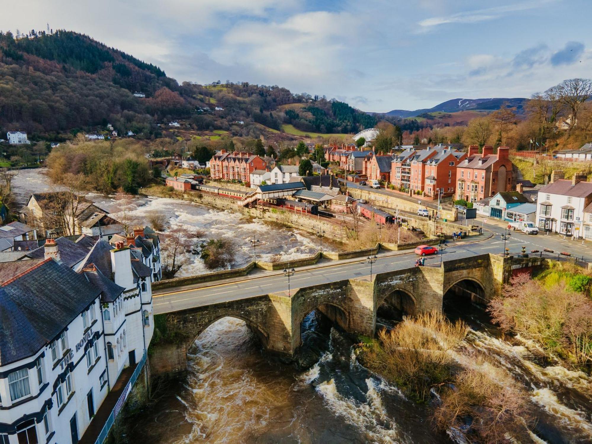 Fern Studio 1 Bedroom Apartment Llangollen Buitenkant foto